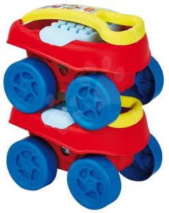 ECOIFFIER Baukasten Abrick Im Wagen Les Maxi Écoiffier Zum Abschleppen Mit Würfeln Ab 12 Monaten