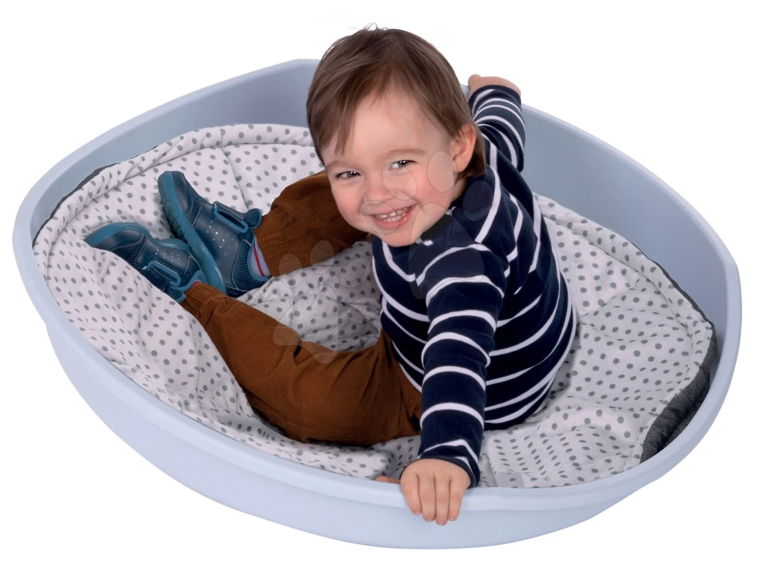 Set Lauflernwagen Und Kinderwagen Mit Autositz Für Tiere Animal Minikiss 3in1 Smoby Mit Bremse Und Ein Cosy-Balance-Kegel – Bild 12