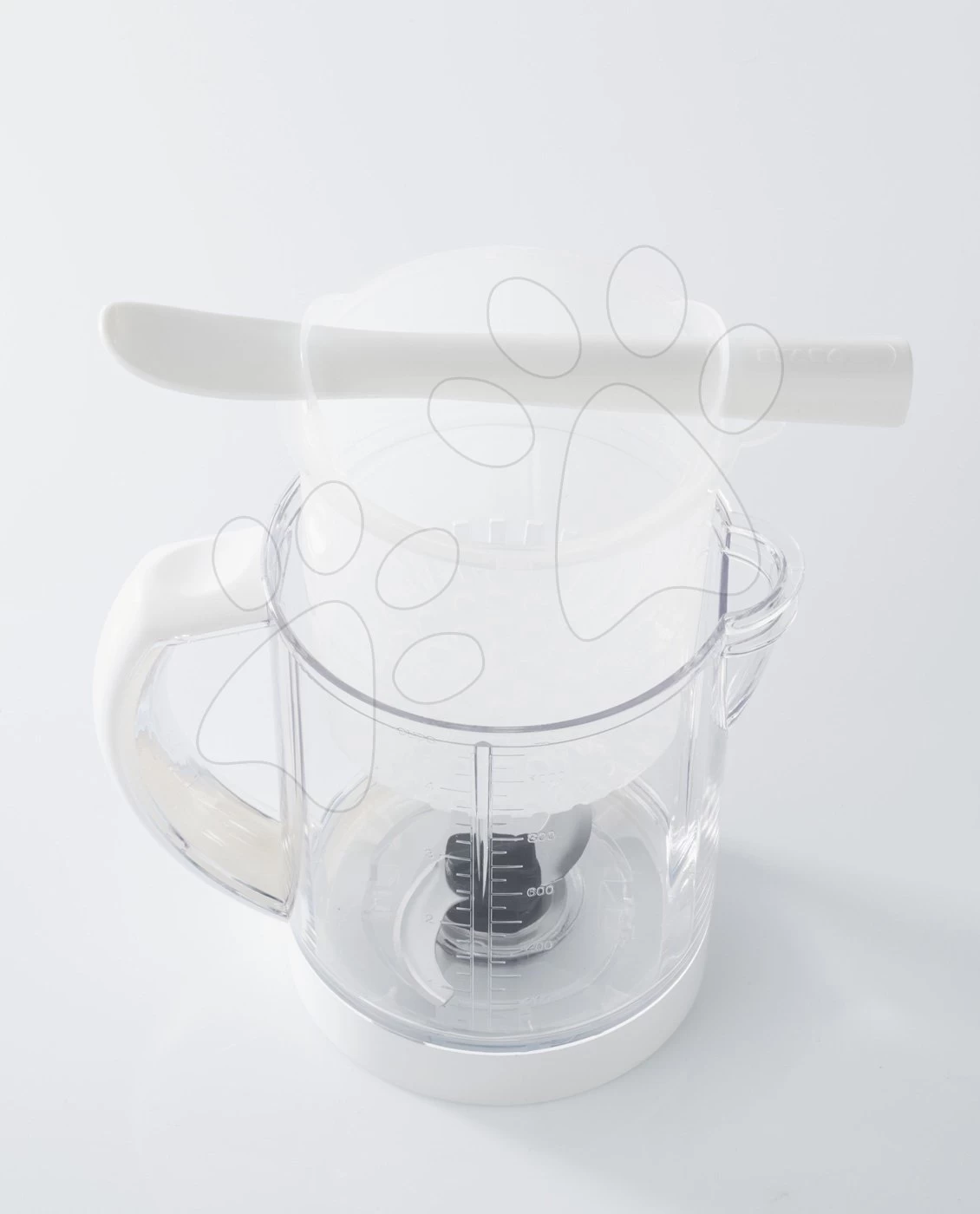 Dampfgarer- Und Mixer-Set Babycook® Solo Beaba + Geschenk - 4-teiliges Graues Esszimmerset Silicone Meal Ab 0 Monaten – Bild 16