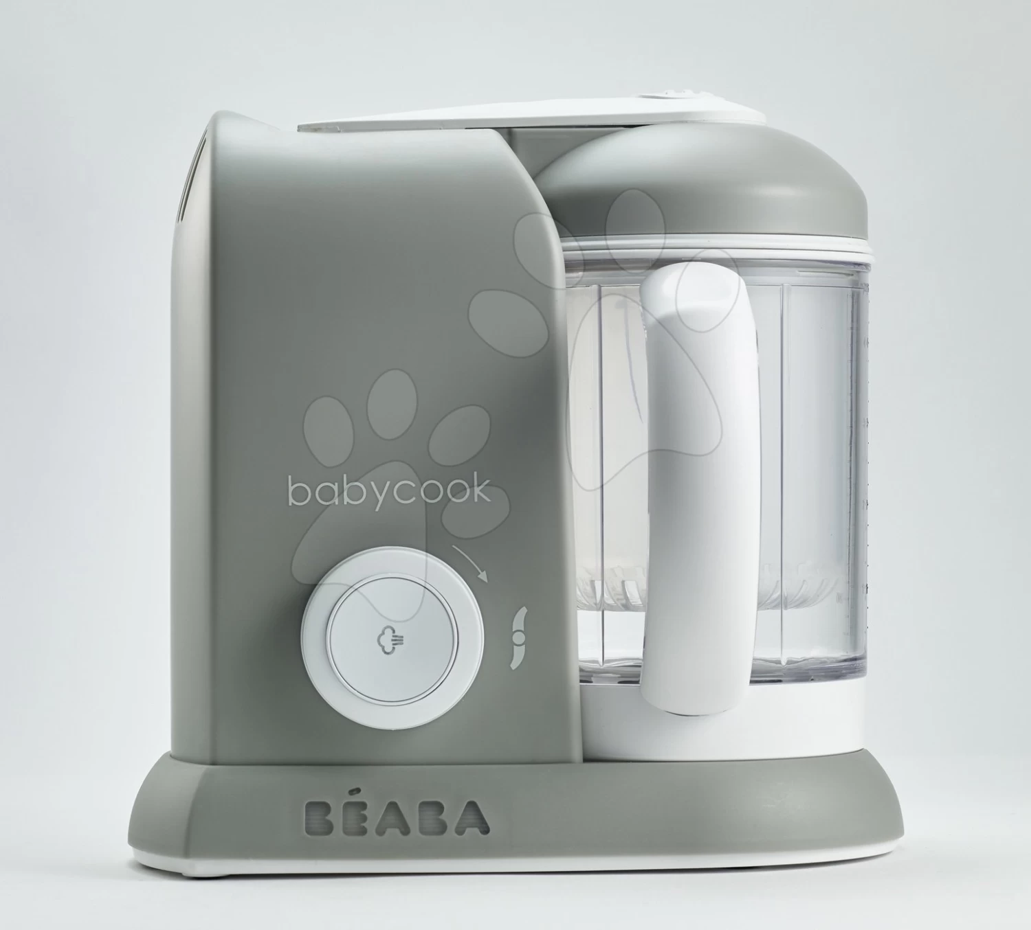 Dampfgarer- Und Mixer-Set Babycook® Solo Beaba + Geschenk - 4-teiliges Graues Esszimmerset Silicone Meal Ab 0 Monaten – Bild 9