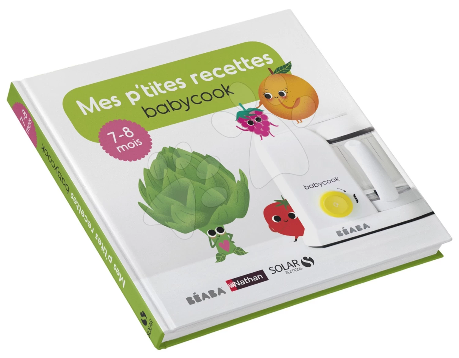 Kochbuch Beaba Illustriert Ab 7-8 Monate, Französische Sprache