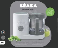 Dampfgarer Und Mixer Babycook® Neo Grey White Beaba Grau-silber Ab 0 Monate