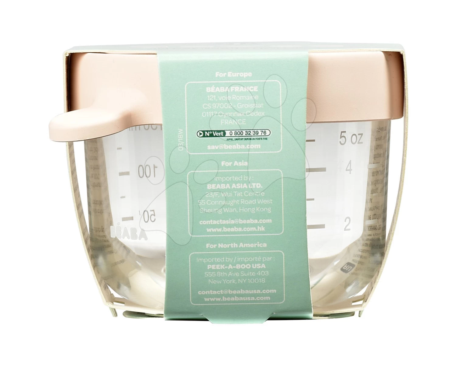 Lebensmittelbehälter Aus Hochwertigem Glas Beaba 150 Ml Ab 4 Monaten Rosa – Bild 7