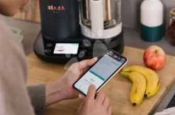 Dampfgarer Und Mixer Beaba Babycook® Smart Charcoal Grey Schwarz Und Weiß BE912860