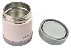 Beaba Thermoskanne Mit Weitem Durchgang Stainless Steel Portion 300 Ml Pink Aus Hochwertigem Edelstahl Pink