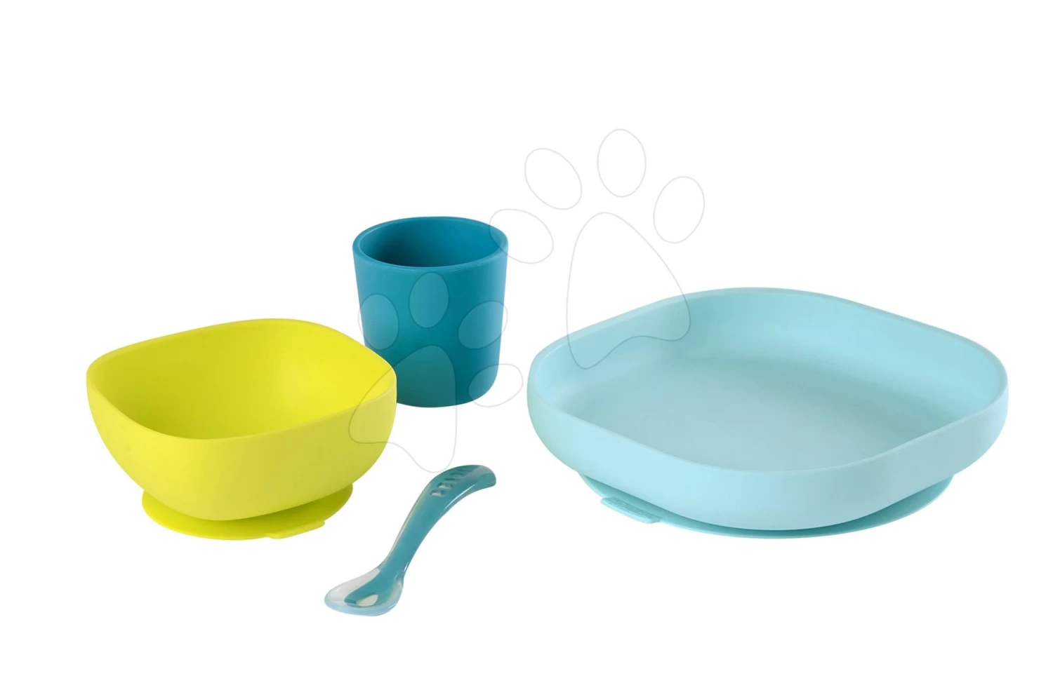Dampfgarer- Und Mixer-Set Babycook® Solo Beaba + Geschenk - 4-teiliges Graues Esszimmerset Silicone Meal Ab 0 Monaten – Bild 7