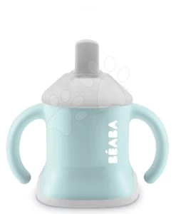 Babybecher Airy Green Beaba 3v1 Evolutive S Cumlíkom Zelený Od 4 Mes