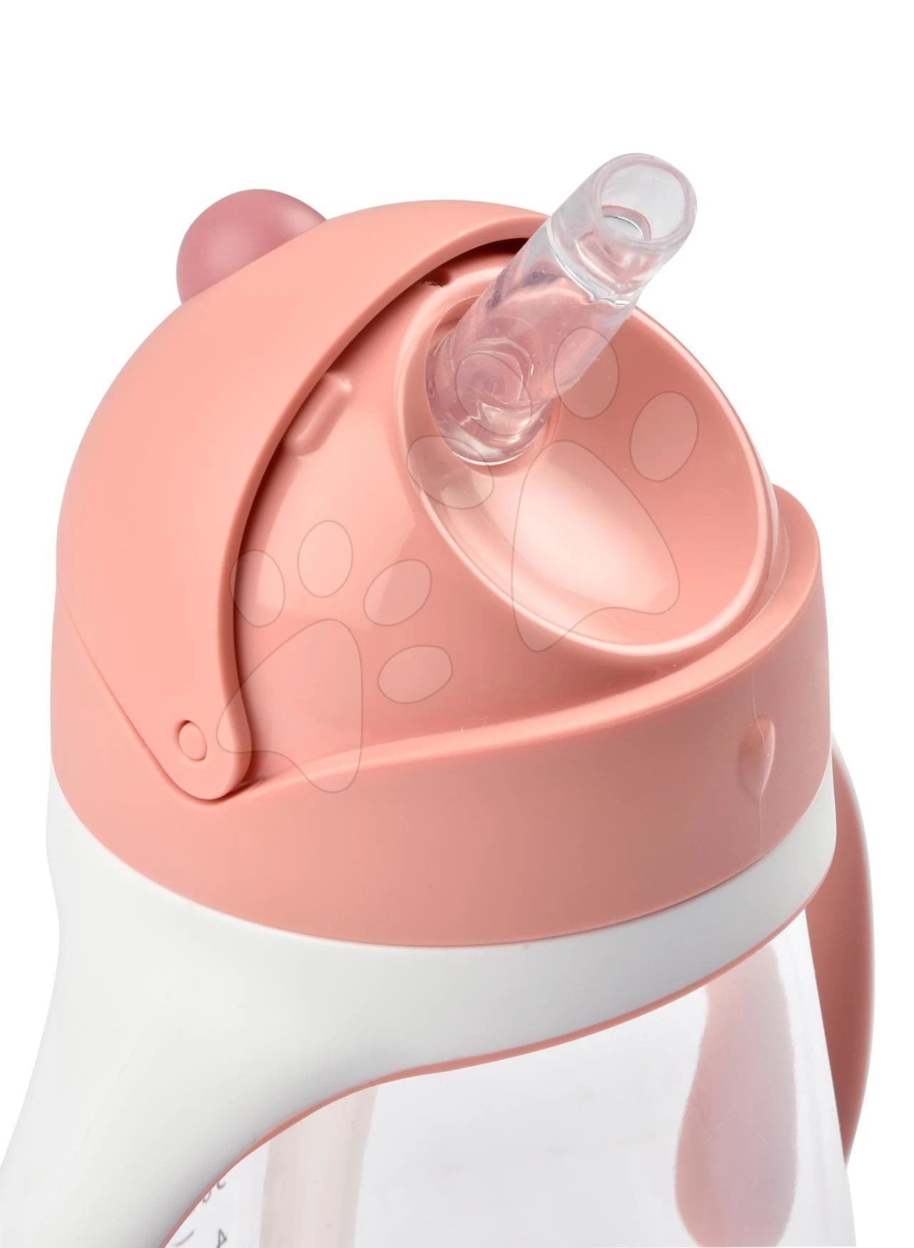 Flasche Bidon Zum Trinken Lernen Beaba Learning Cup 2in1 Old Pink 300 Ml Mit Strohhalm Ab 8 Monaten Rosa – Bild 4