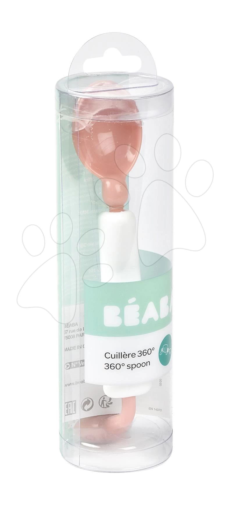 Löffel Für Kinder Beaba Old Pink Trainings- 360° Neon Ab 8 Monaten Rosa – Bild 4