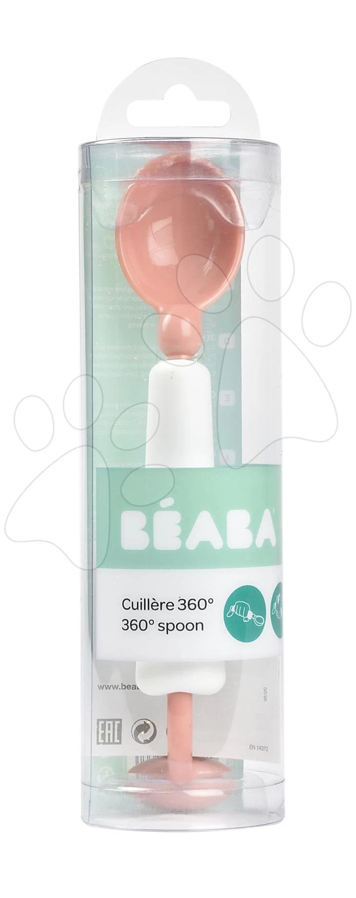 Löffel Für Kinder Beaba Old Pink Trainings- 360° Neon Ab 8 Monaten Rosa – Bild 5