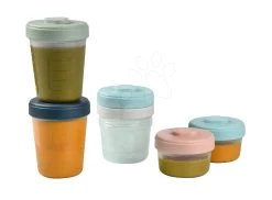 Set Mit 6 Beaba Lebensmitteldosen Pro Food Storage 6 Clip 2x90ml + 2x150ml + 2x250ml