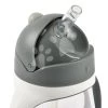Bidon Flasche Zum Trinken Lernen Straw Cup Beaba Mineral Grey 300 Ml Mit Trinkhalm, Grau Ab 8 Monaten BE913534