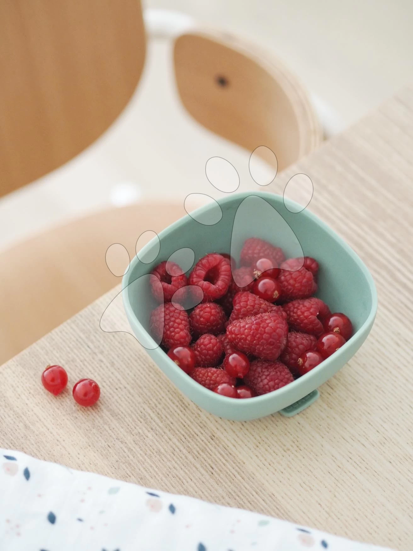 Schale Für Babys Silicone Suction Bowl Beaba Sage Green Aus Silikon Grün Ab 4 Monaten BE913547 – Bild 4