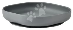 Teller Für Babys Silicone Suction Plate Beaba Mineral Grey Aus Silikon, Grau Ab 4 MonatenBE913550