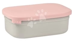 Brotdose Stainless Steel Lunch Box Beaba Velvet Grey/Dusty Rose 760 Ml Edelstahl, Grau-rosa BE914002