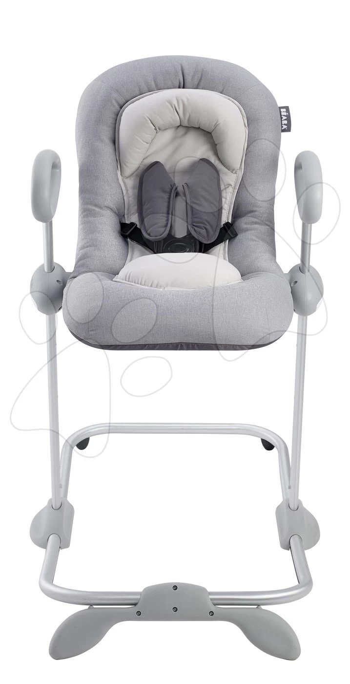Einstellbare Liege Up & Down Bouncer III Heather Grey Beaba 4 Höhen Und 3 Positionen Ab 0 Monaten – Bild 4