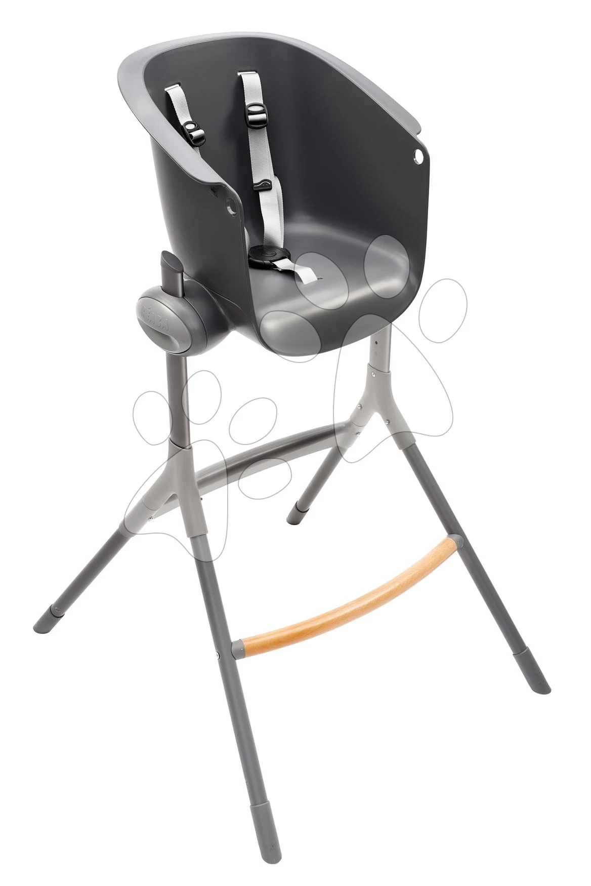 Esszimmerstuhl Aus Holz Up & Down High Chair Beaba 6-fach Höhenverstellbar Grau Von 6-36 Monaten BE915043 – Bild 11