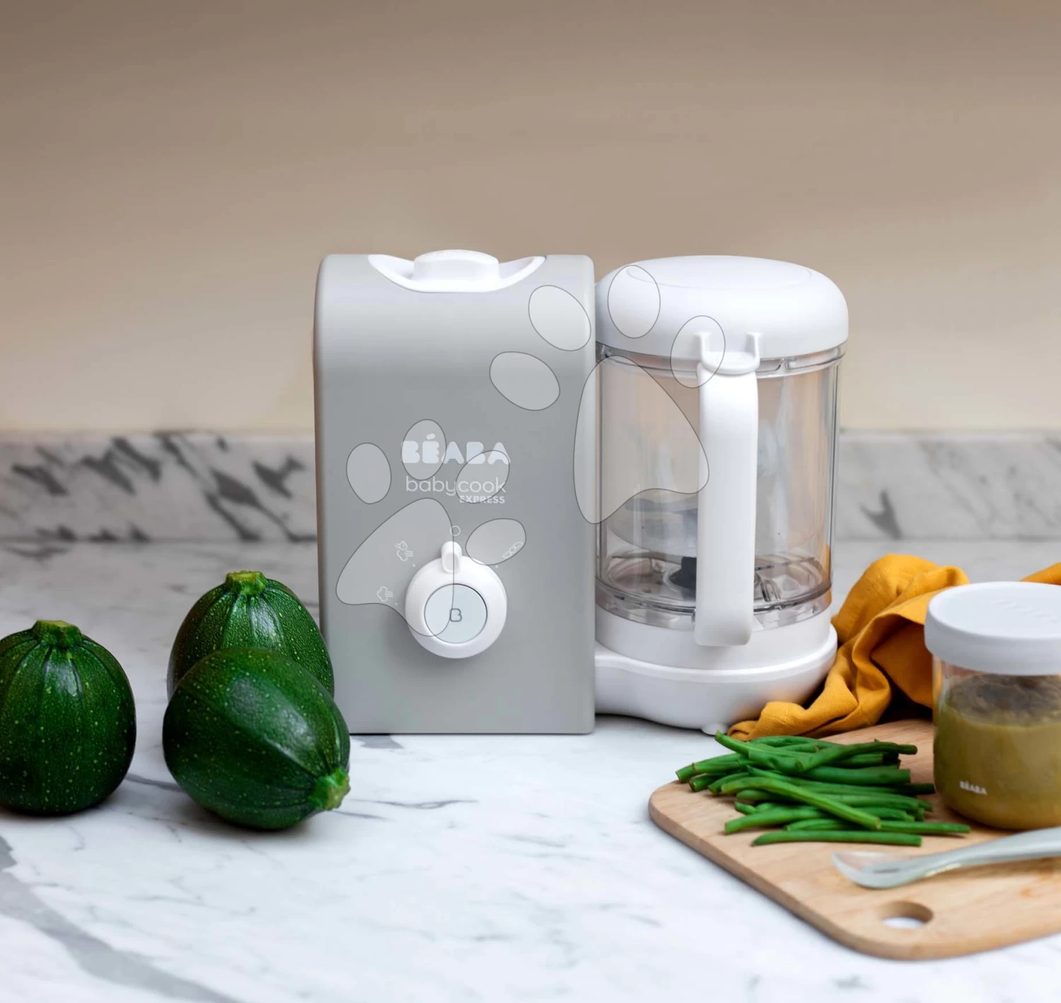 Dampfgarer Und Mixer Beaba Babycook® Express Velvet Grey Grau BE916300 – Bild 8