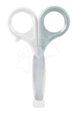 Beaba Kindernagelschere Baby Green Blue Mit Abgerundeter Grünen Spitze Ab 0 Monaten