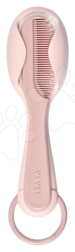 Babykamm Und Haarbürste Für Kinder Beaba Baby Brush And Comb Old Pink Rosa Ab 0 Mo