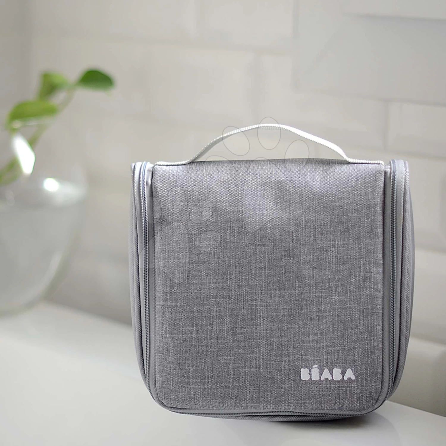 Babypflegeprodukte Hanging Toiletry Pouch Beaba In Hängetasche Mit 9 Zubehör Grün-blau – Bild 4