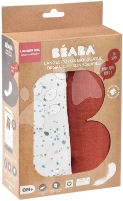 Musselinwindel Aus Der Baumwolle Bolte 2 Swadlles 120 Cm Beaba Hot Sauce/Terrazzo Set Mit 2 Stück Ab 0 Monat