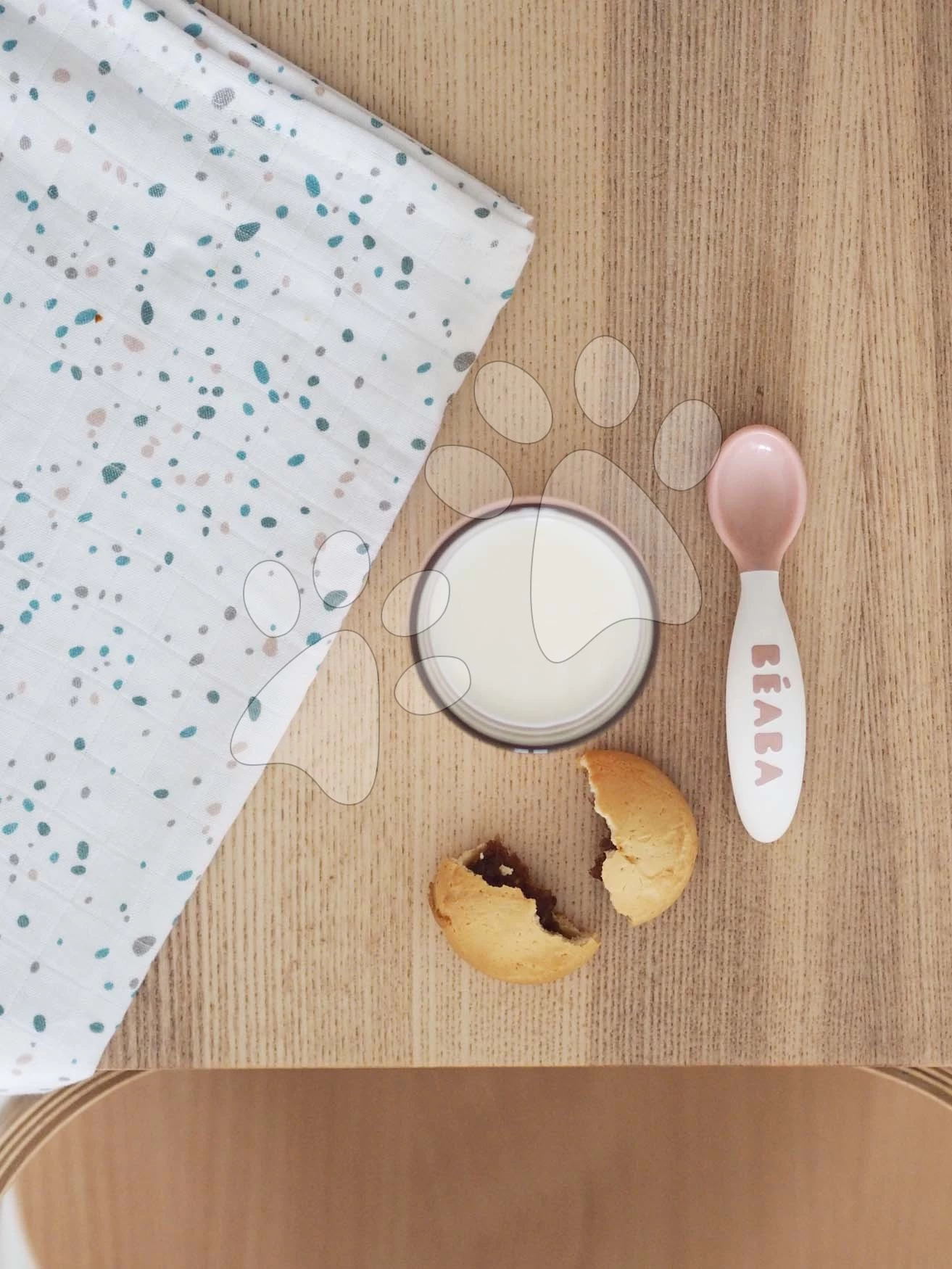 Musselinwindel Aus Der Baumwolle Bolte 2 Swadlles 120 Cm Beaba Hot Sauce/Terrazzo Set Mit 2 Stück Ab 0 Monat – Bild 4