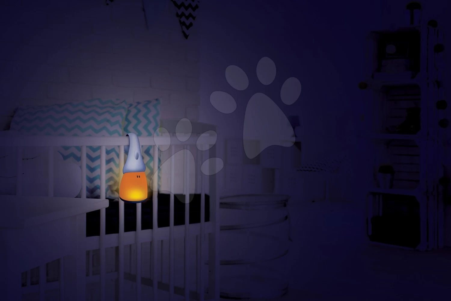 Babylampe Für Kinderbett Beaba Pixie Torch 2in1 Tragbar Chalk Pink Rosa – Bild 5