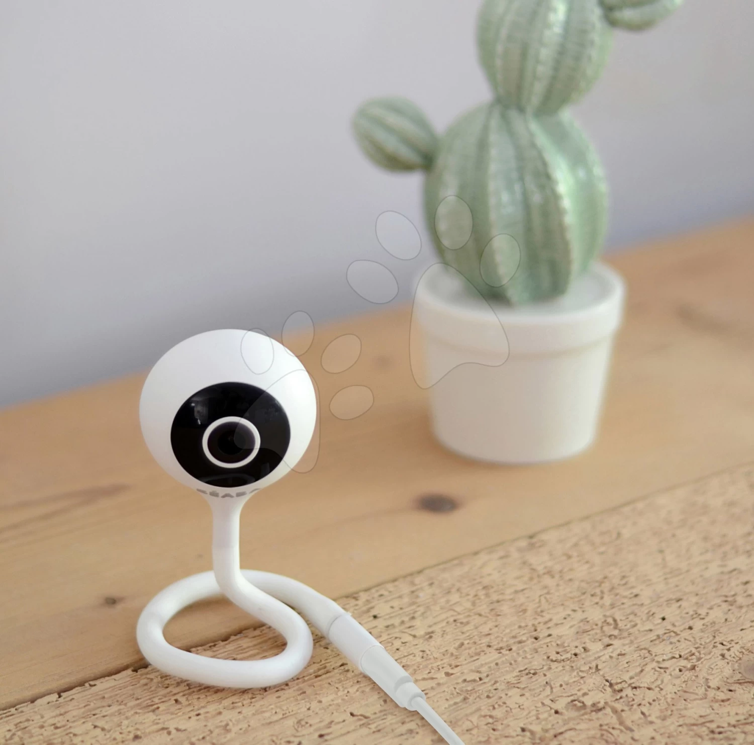 Elektronische Pflegerin New Video Baby Monitor ZEN Connect Grey Beaba Mit Mobilfunkverbindung (Android Und IOS) Mit Infrarot-Nachtsicht – Bild 6