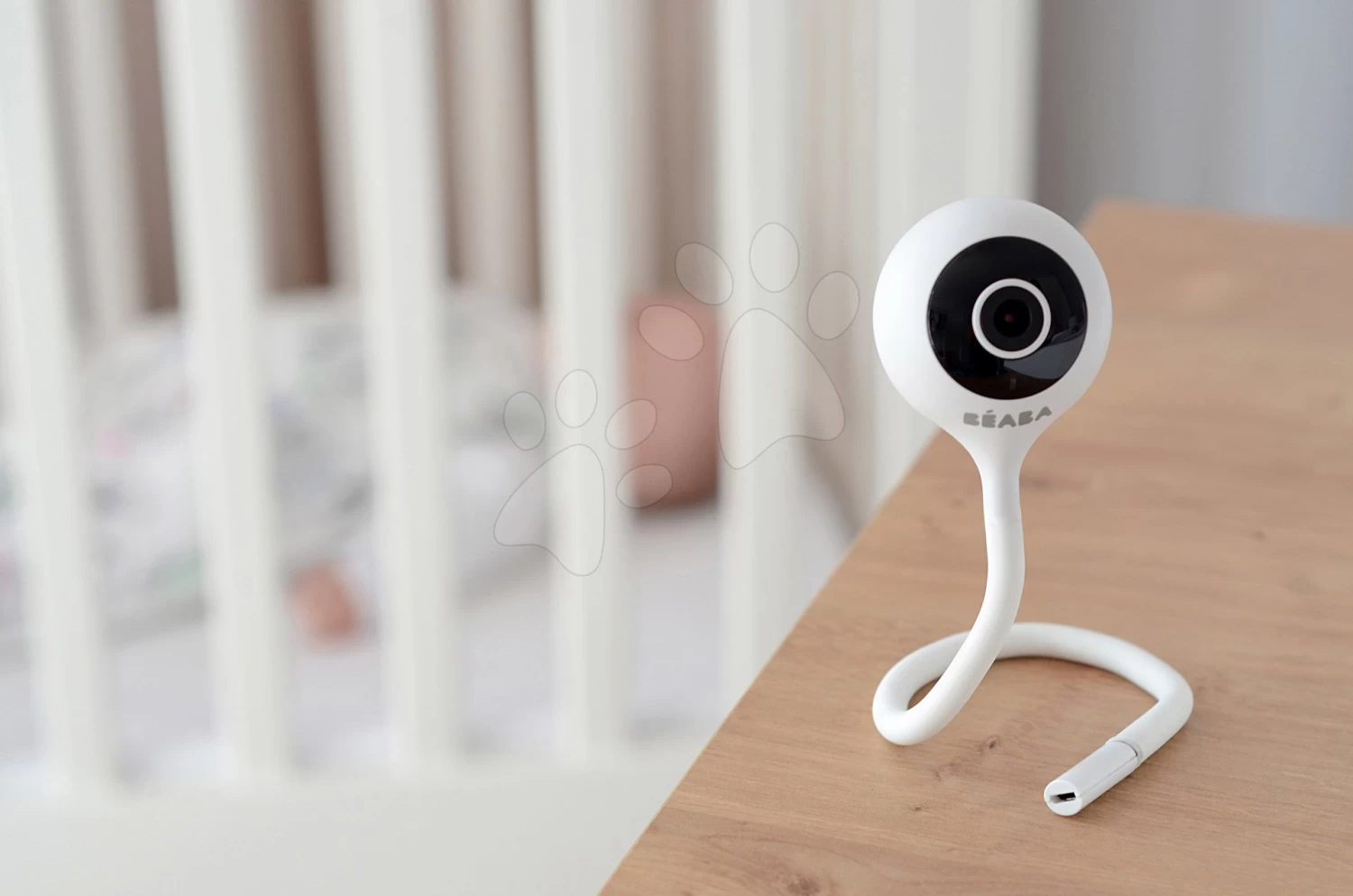 Elektronische Pflegerin New Video Baby Monitor ZEN Connect Grey Beaba Mit Mobilfunkverbindung (Android Und IOS) Mit Infrarot-Nachtsicht – Bild 8
