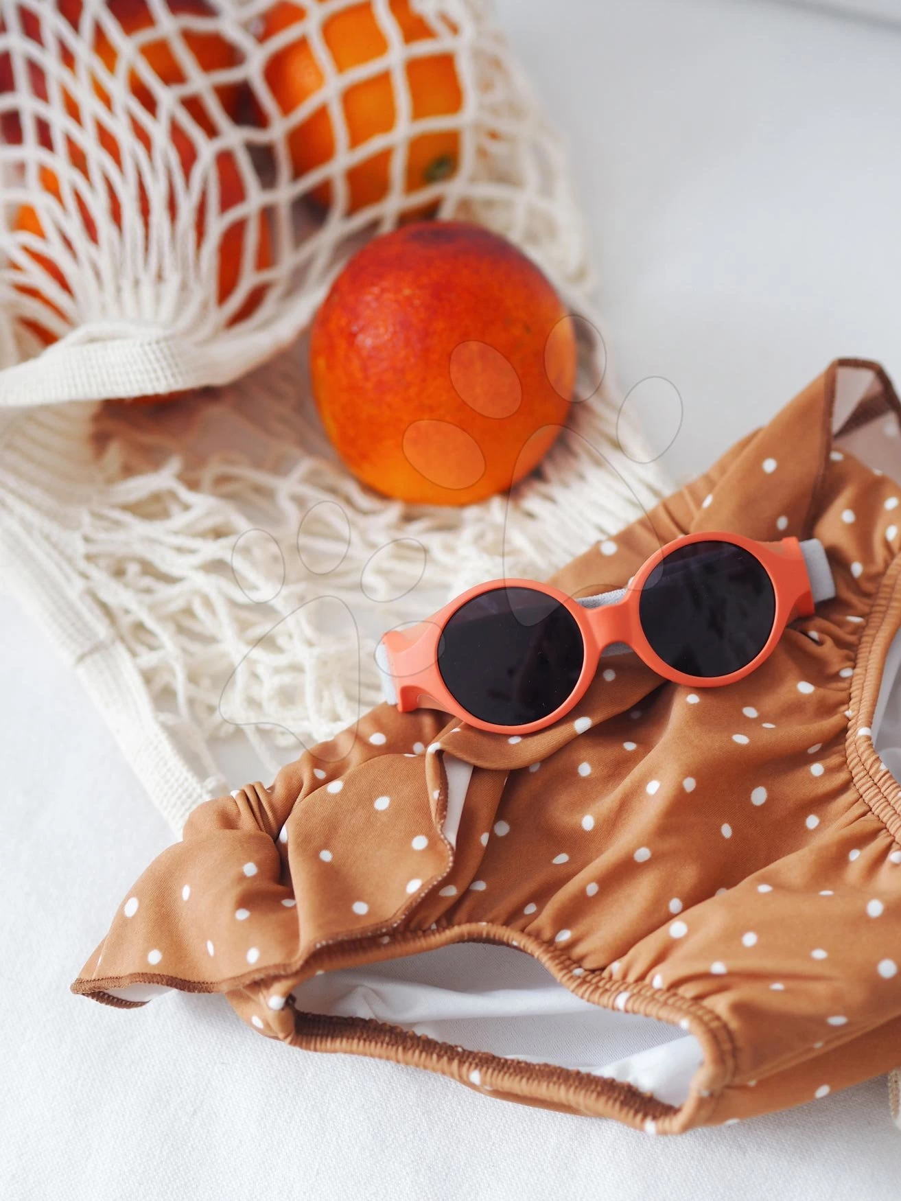 Sonnenbrille Für Neugeborene Beaba Clip Strap Grapefruit UV 4 Von 0-9 Monaten Orange – Bild 4