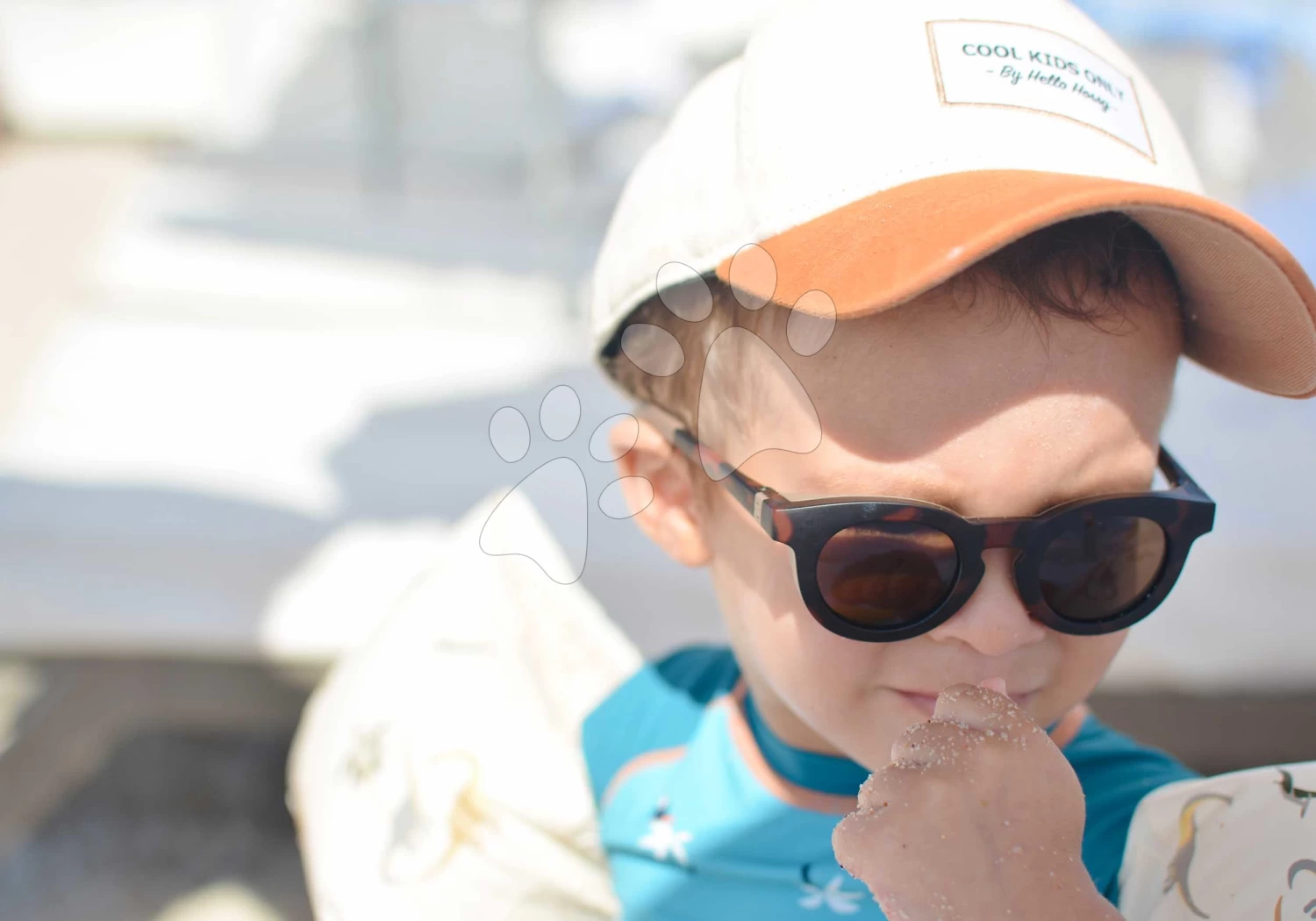 Sonnenbrillen Für Kinder Beaba Delight Dark Tortoise Braun Von 9-24 Monaten BE930343 – Bild 2