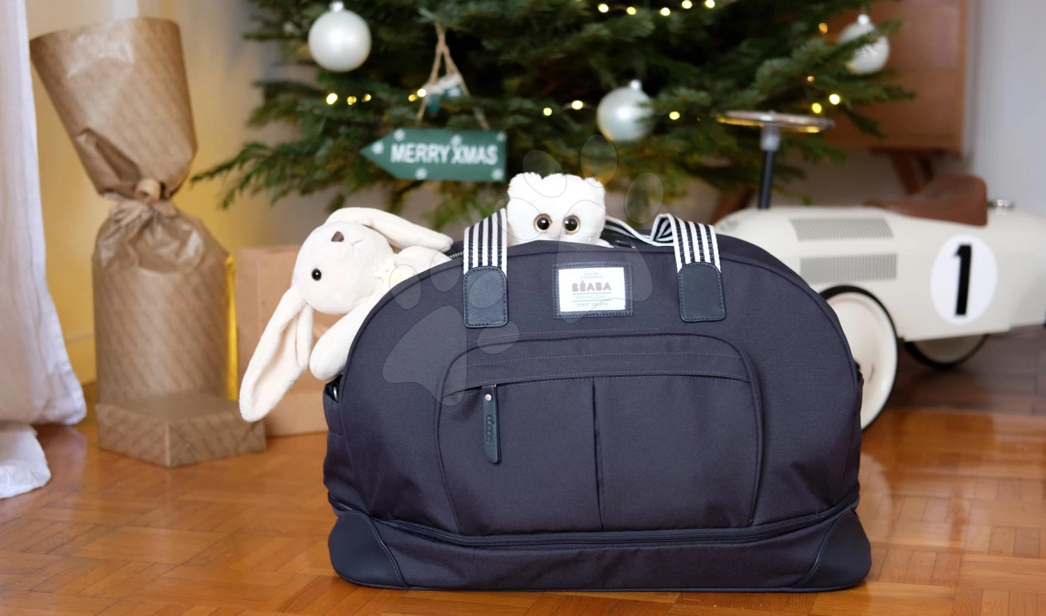 Wickeltasche Für Beaba Kinderwagen Amsterdam II Erweiterbar Blau Marineblau 2 Größen – Bild 2