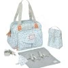 Wickeltasche Für Beaba Kinderwagen Geneva II Cherry Blossom