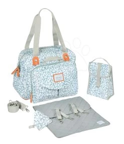Wickeltasche Für Beaba Kinderwagen Geneva II Cherry Blossom