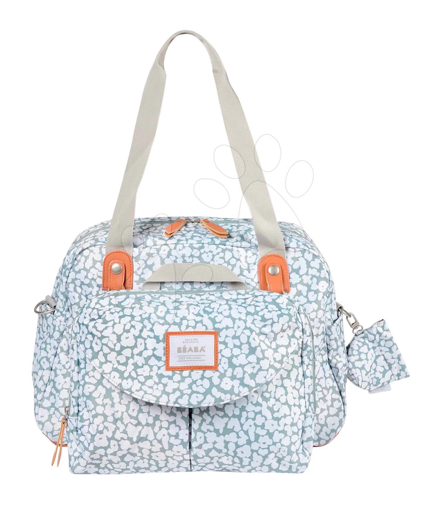 Wickeltasche Für Beaba Kinderwagen Geneva II Cherry Blossom – Bild 7