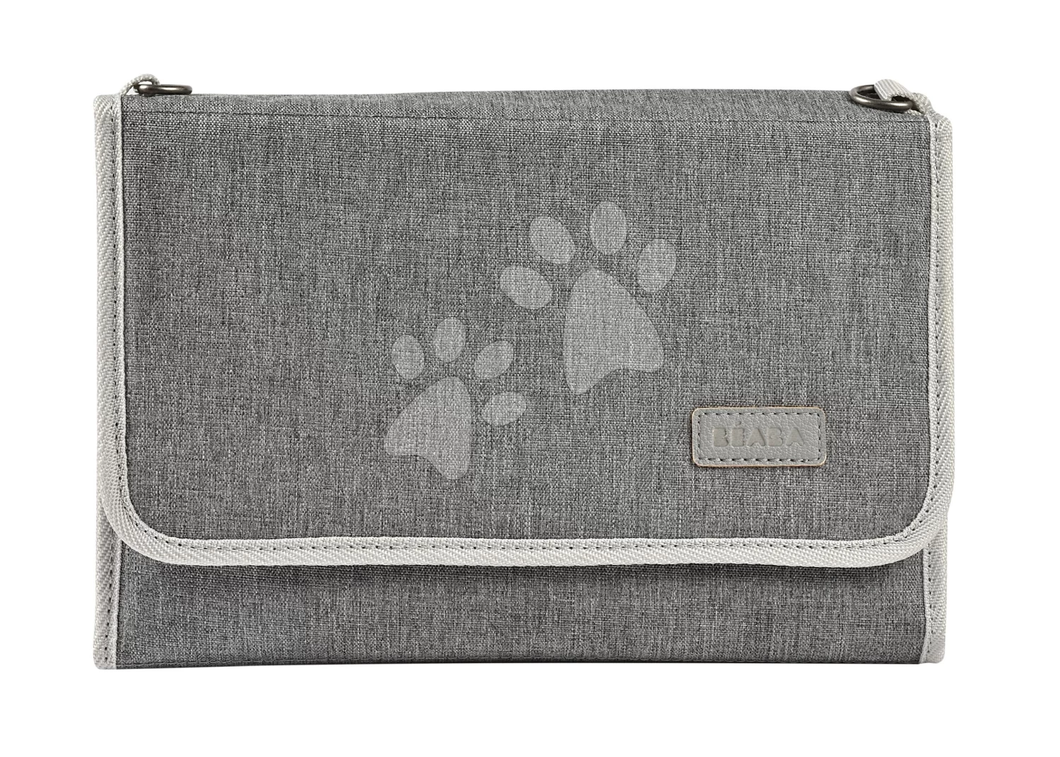 Wickeltasche Mit Wickelunterlage Beaba Geneva Heather Grey Grau BE940272 – Bild 5