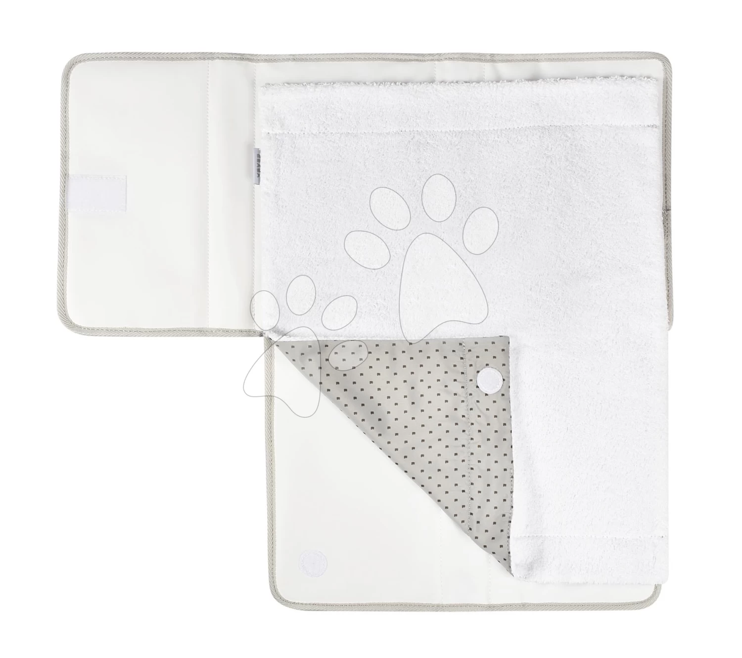 Wickeltasche Mit Wickelunterlage Beaba Geneva Heather Grey Grau BE940272 – Bild 8