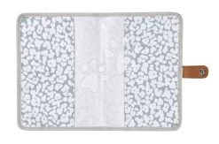 Textilhülle Für Die Gesundheitsdokumentation Des Kindes Health Book Protection Beaba Cherry Blossom Grau Mit Muster BE940283