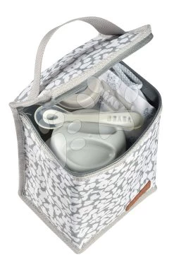 Isothermische Verpackung Beaba Cherry Blossom Für Lebensmitteldosen, Grau Mit Motiv BE940285