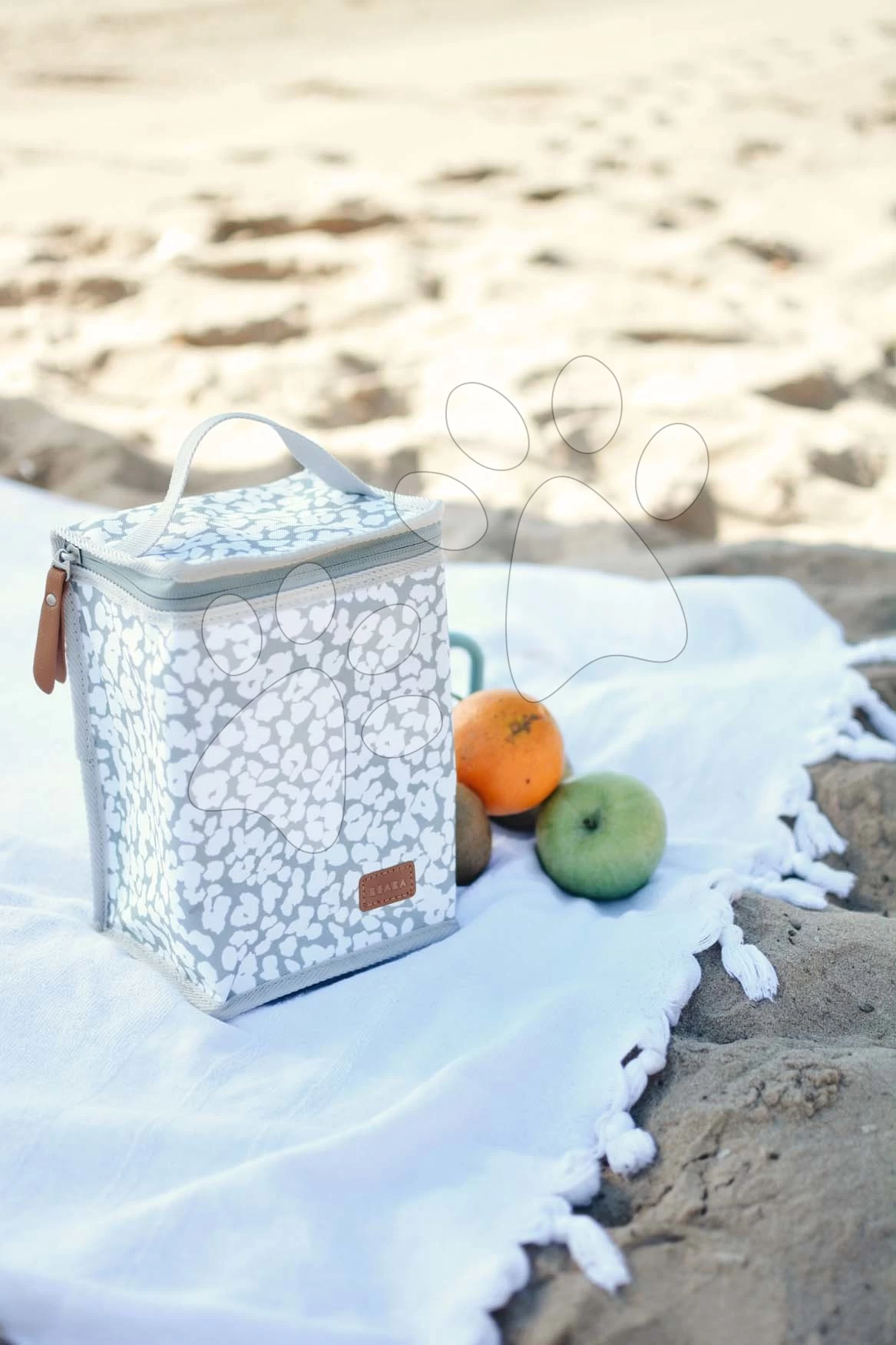 Isothermische Verpackung Beaba Cherry Blossom Für Lebensmitteldosen, Grau Mit Motiv BE940285 – Bild 4