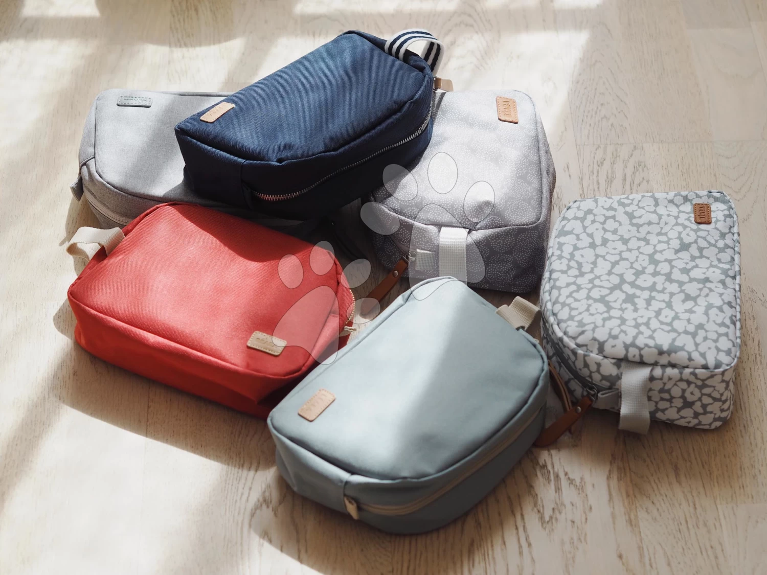 Kosmetiktasche Tolietry Pouch Beaba Blue Marine Mit Reißverschluss - Blau BE940288 – Bild 5