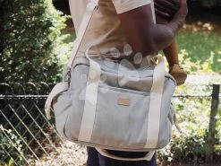 Wickeltasche Für Den Kinderwagen Paris Beaba Pearl Grey Mit Zubehör, Grau BE940295