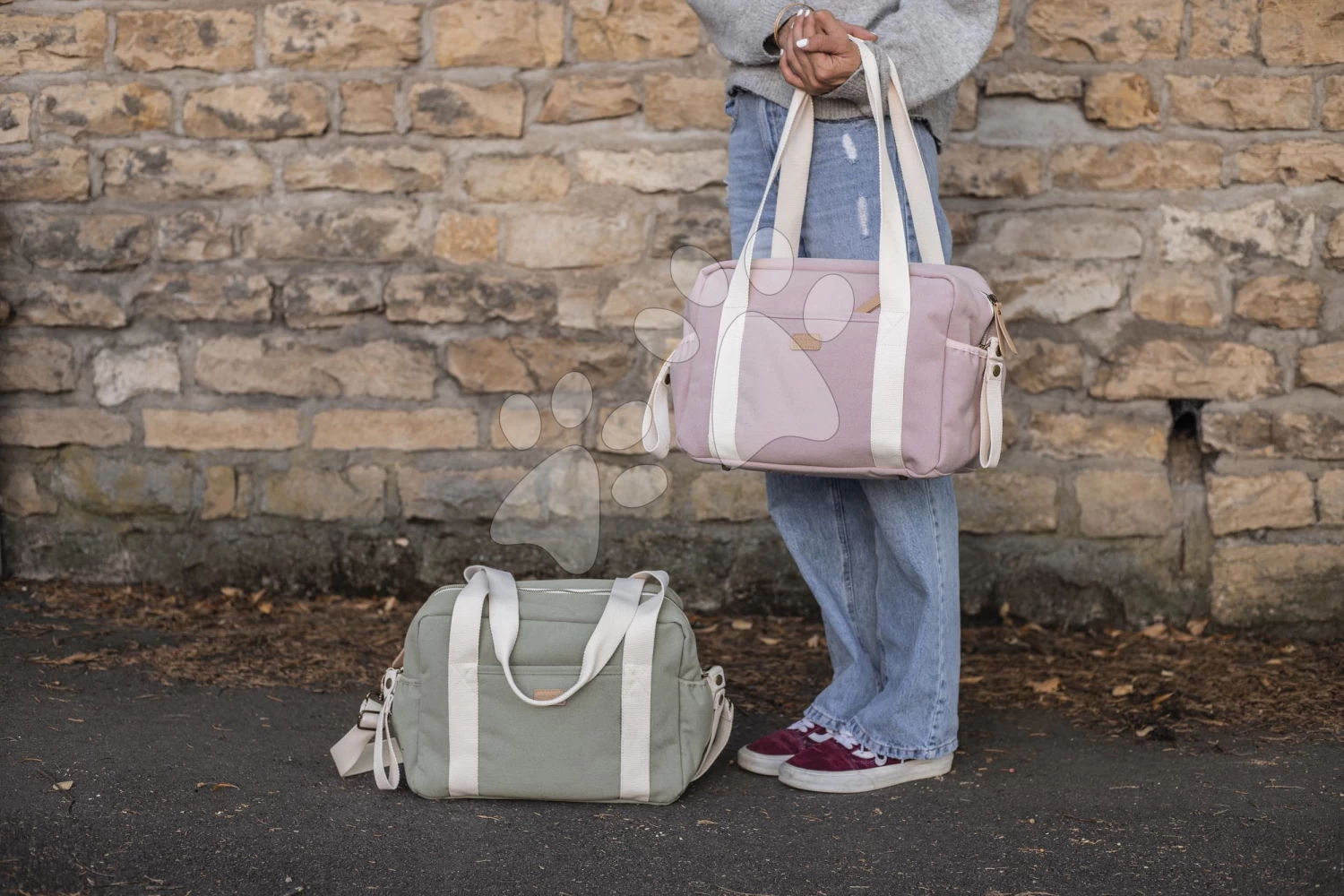 Wickeltasche Für Den Kinderwagen Paris Beaba Rose Mit Zubehör Rosa BE940297 – Bild 14