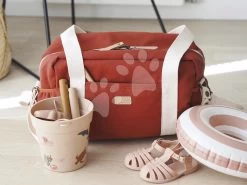 Wickeltasche Für Den Kinderwagen Paris Beaba Terracotta Mit Zubehör Orange BE940298