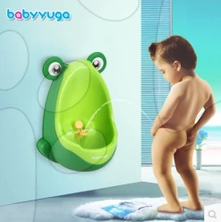 Urinal Frosch BabyYuga Blau- Weiss