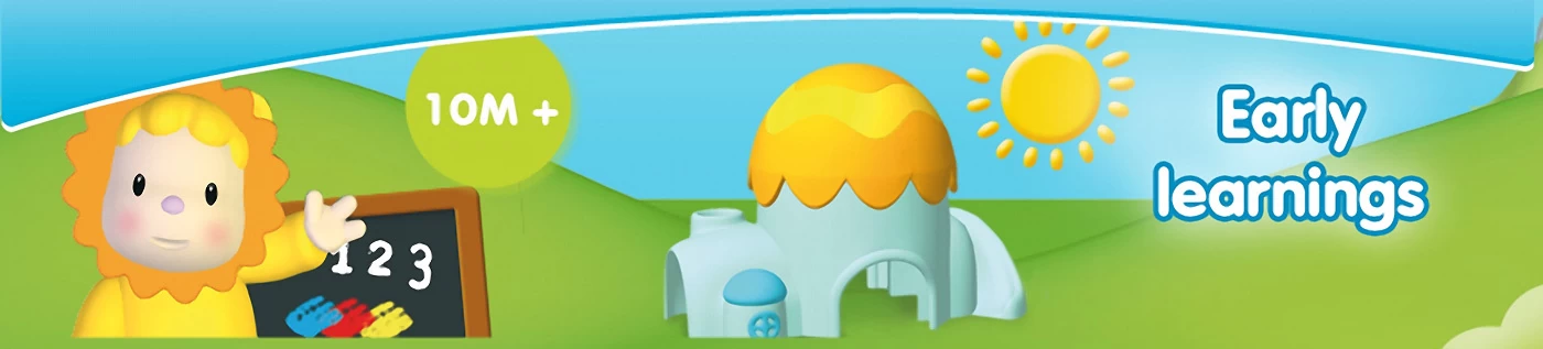 Klappbare Tassen Happy Tower Cotoons Smoby 5 Stück Orange-blau Ab 12 Monaten – Bild 3