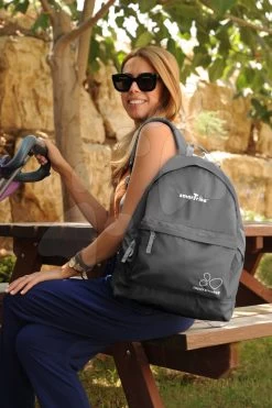 SmarTrike Sport-Rucksack Für Damen Extra Leichter Mit Reißverschluss Grau