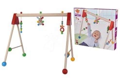 Wasserdamm Aus Holz Baby Gym Trainer Eichhorn Höhenverstellbar Für Die Kleinsten Ab 3 Monaten