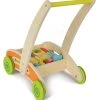 Lauflernhilfe Aus Holz Activity Walker Eichhorn Wagen Mit 35 Bemalten Würfeln Ab 12 Monaten